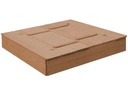 roba Sandkasten mit Deckel Teakholz