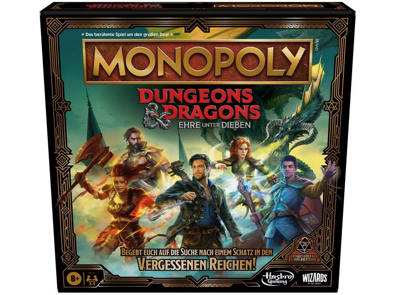 Hasbro Gaming Monopoly Dungeons &amp; Dragons – Ehre unter Dieben