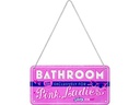 Nostalgic Art Schild Pink Ladies 20 cm x 10 cm, Metall