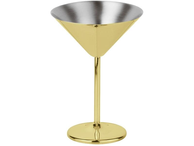Paderno Cocktailglas 200 ml, 1 Stück, Gold