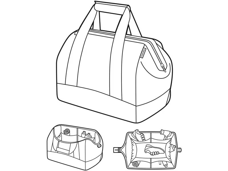 Reisenthel Schultertasche Allrounder L Op-Art