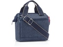 Reisenthel Schultertasche Allrounder Cross Herringbone Dark Blue
