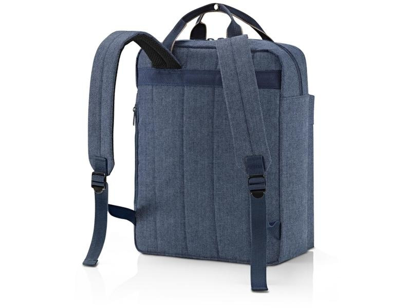 Reisenthel Rucksack Allday M Herringbone Dark Blue