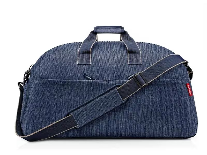 Reisenthel Reisetasche Overnighter Plus Herringbone Dark Blue