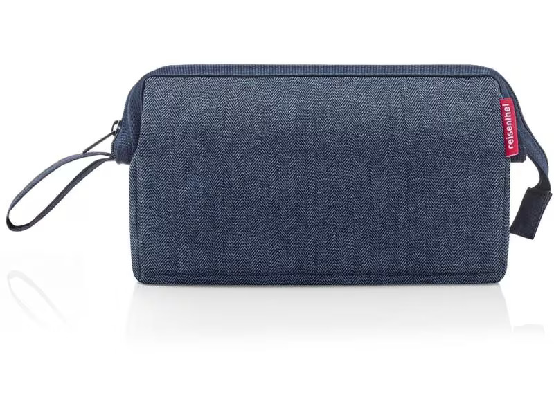 Reisenthel Necessaire Travelcosmetic Herringbone Dark Blue