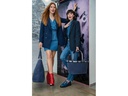 Reisenthel Einkaufskorb Carrybag Herringbone Dark Blue