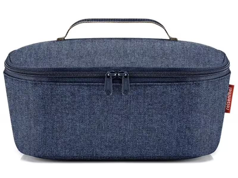 Reisenthel Kühltasche M Pocket Herringbone Dark Blue