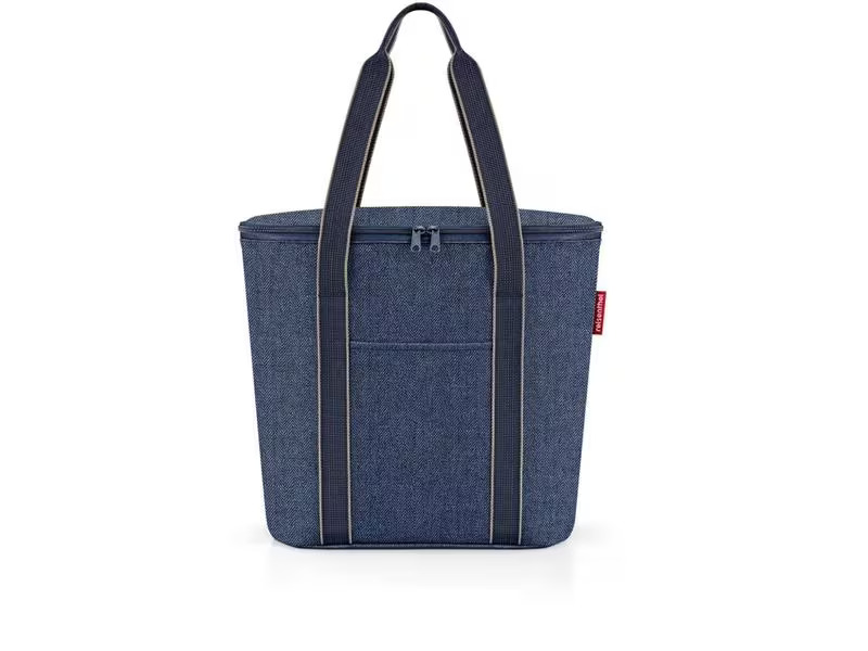 Reisenthel Einkaufskorb Thermoshopper Herringbone Dark Blue