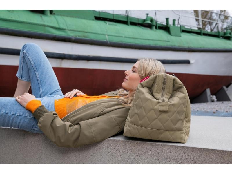 Reisenthel Schultertasche Allrounder L Rhombus Olive
