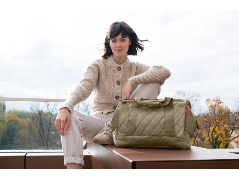 Reisenthel Schultertasche Allrounder M Rhombus Olive