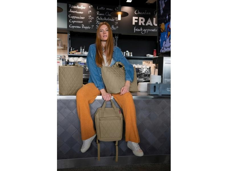 Reisenthel Tasche Classic Shopper L Rhombus Olive