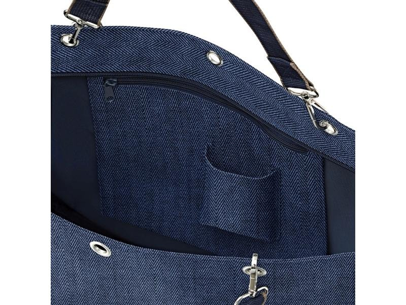 Reisenthel Tasche Classic Shopper XL Herringbone Dark Blue