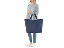 Reisenthel Tasche Classic Shopper XL Herringbone Dark Blue