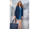 Reisenthel Tasche Classic Shopper XL Herringbone Dark Blue