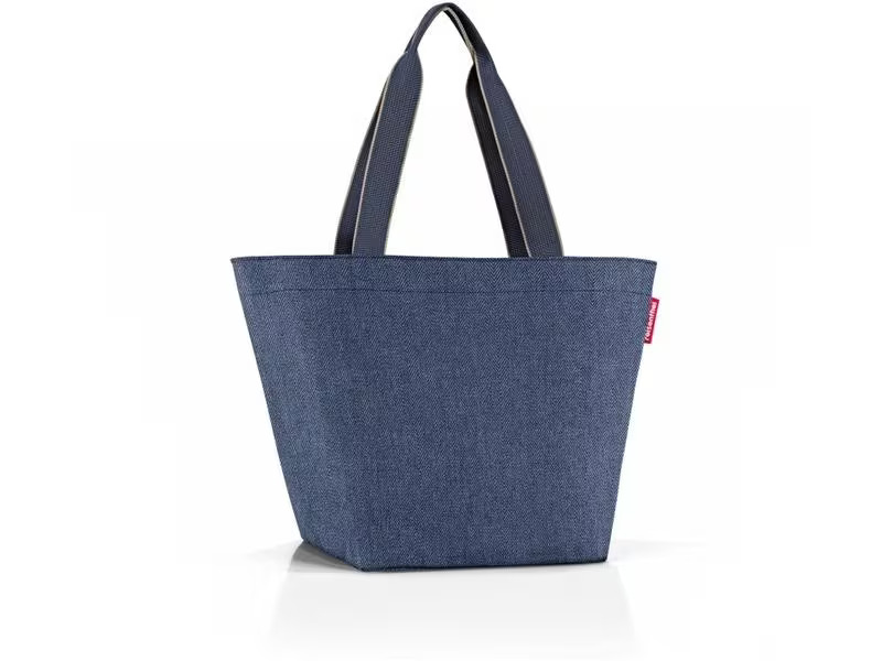 Reisenthel Tasche Shopper M Herringbone Dark Blue