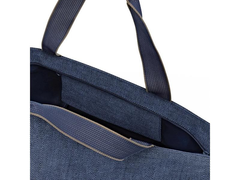 Reisenthel Tasche Shopper M Herringbone Dark Blue