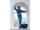 Reisenthel Tasche Shopper M Herringbone Dark Blue