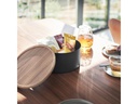 Yamazaki Aufbewahrungsbox Rin Nature/Schwarz
