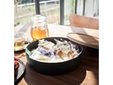 Yamazaki Aufbewahrungsbox Rin Nature/Schwarz