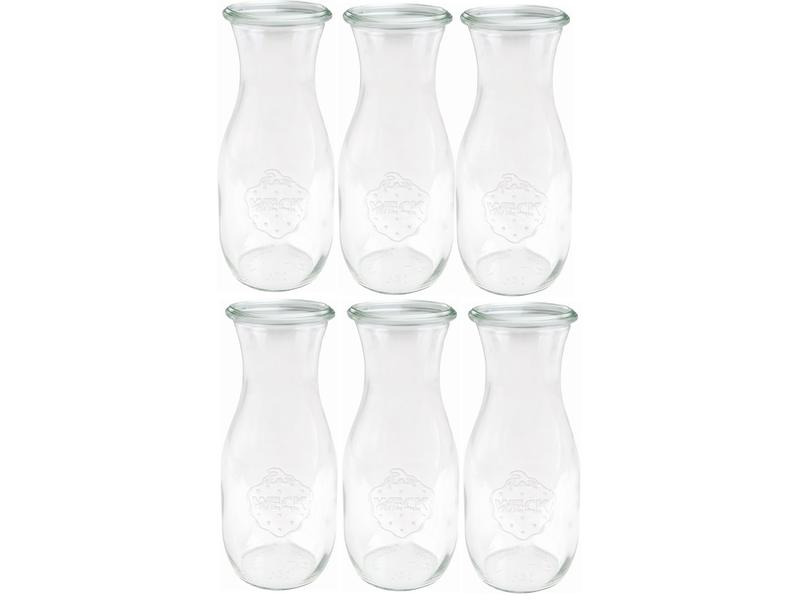 Weck Einmachflasche 1000 ml, 6 Stück