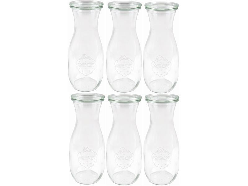 Weck Einmachflasche 500 ml, 6 Stück