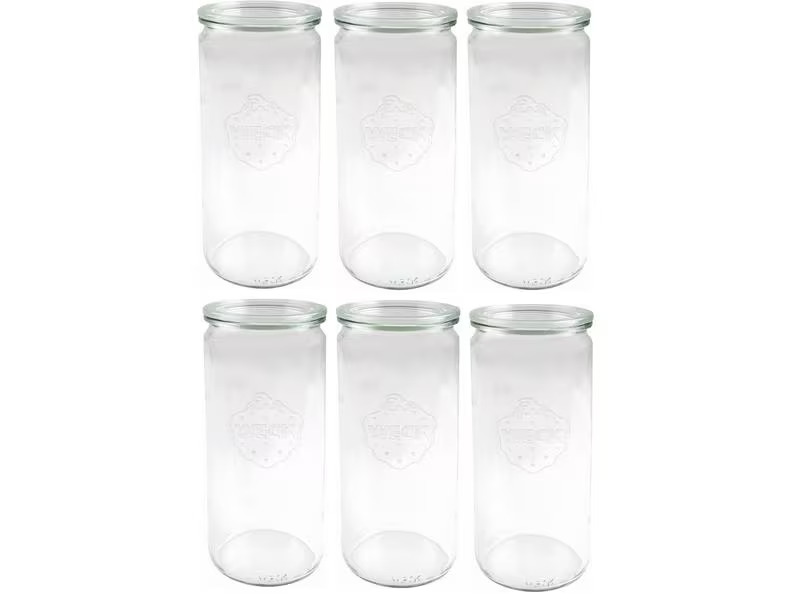 Weck Einmachglas 1040 ml, 6 Stück