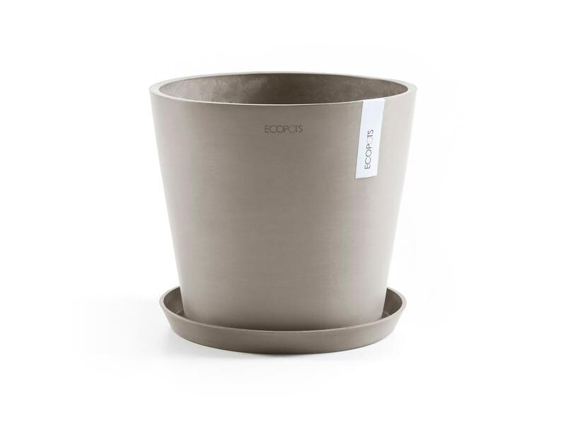 Ecopots Pflanzentopf Amsterdam 30, French Taupe