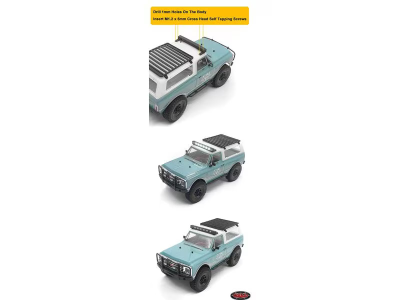 RC4WD Modellbau-Lichthalterung Light Bar SCX24 C10