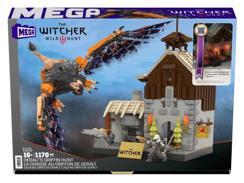 Mega Bloks Bausteinmodell The Witcher Geralts Greifjagd