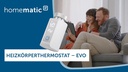 Homematic IP Smart Home Heizkörperthermostat Evo anthrazit