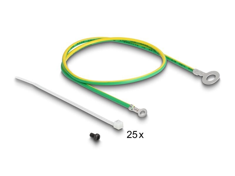 Delock Patchpanel 48 Port Keystone, 19 Rack mit Entlastungsschiene