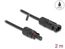 Delock Anschlusskabel DL4 Stecker zu Buchse 6 mm², 2 m