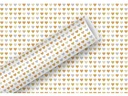 Braun + Company Geschenkpapier Heart to Heart Gold