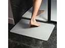 Moonstone Badteppich aus Diatomit 40 x 60 cm, Weiss