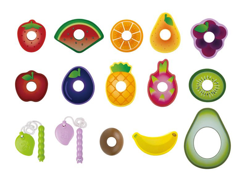 Hape Schlemmerraupen Obstset