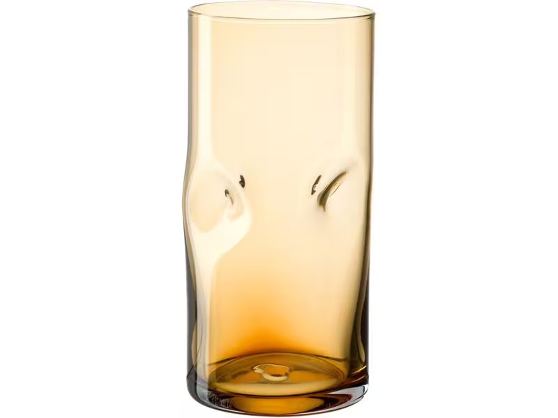 Leonardo Trinkglas Vesuvio 330 ml, 4 Stück, Bernstein