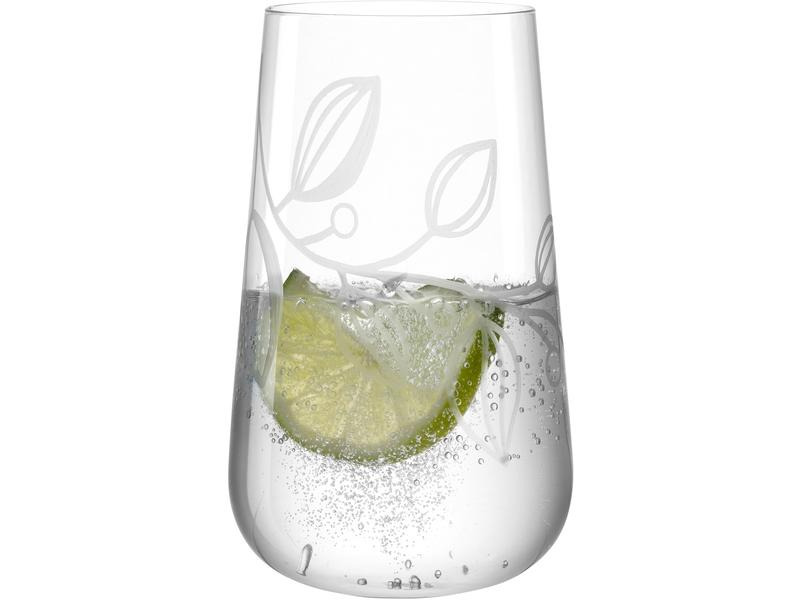 Leonardo Longdrinkglas Boccio 530 ml, 6 Stück, Transparent
