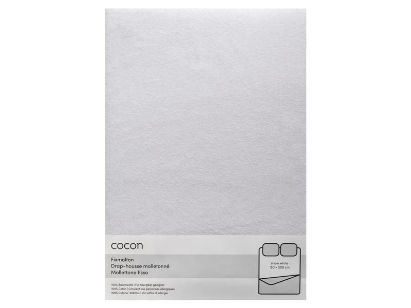 COCON Fixmolton 180-200 x 200 cm, Weiss