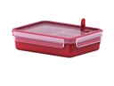 Emsa Mikrowellendose Clip &amp; Micro 1.2 l, Rot