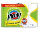 Plenty Haushaltspapier Short &amp; Smart 4 Rollen à 74 Blatt