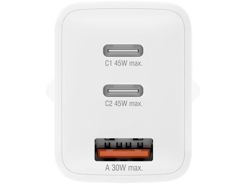 4smarts USB-Wandladegerät PDPlug Dual 2x USB-C 45 W GaN