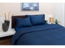 COCON Duvetbezug Perkal 160 x 210 cm, Marineblau