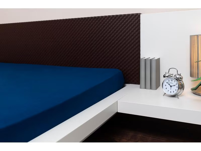 COCON Fixleintuch 180-200 x 200 cm, Marineblau