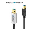 FiberX USB 3.1-Kabel FX-I645 AOC USB A - USB B 12 m