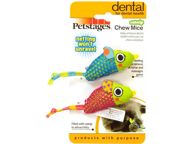 Petstage Katzen-Spielzeug Catnip Chew Mice