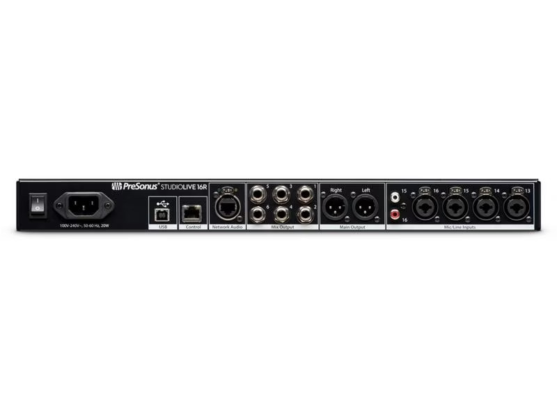 Presonus Mischpult StudioLive 16R – 16-Kanal, digital