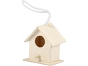 Creativ Company Holzartikel Vogelhaus Mini, Hellbraun, 1