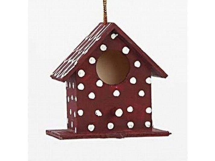 Creativ Company Holzartikel Vogelhaus Mini, Hellbraun, 1