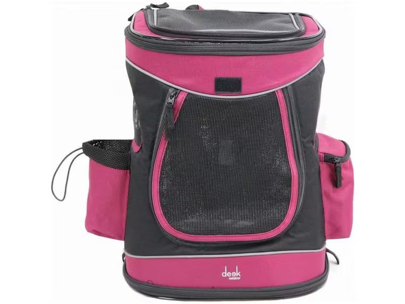 Deek Tiertransport-Rucksack Montana, 34 x 43 x 30 cm, Berry