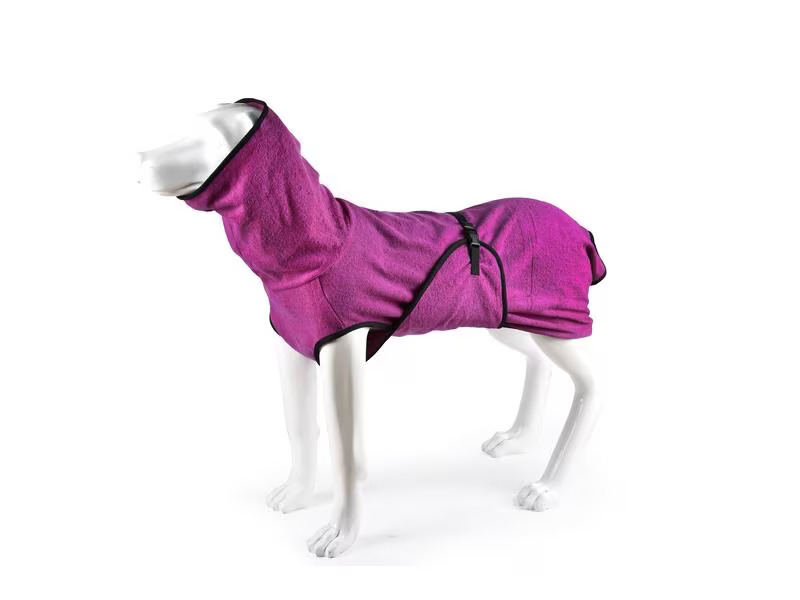 Deek Bademantel M, 54 cm, Berry